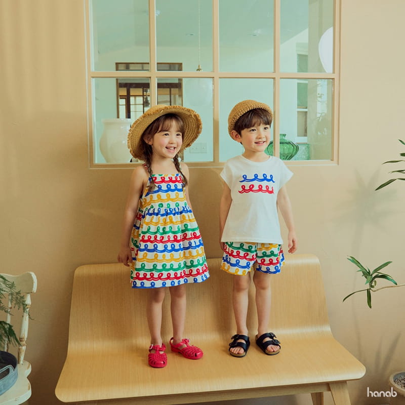 Hanab - Korean Children Fashion - #kidsshorts - Wave Set - 6