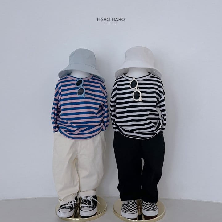 Haro Haro - Korean Children Fashion - #kidsstore - Basic Pants - 12