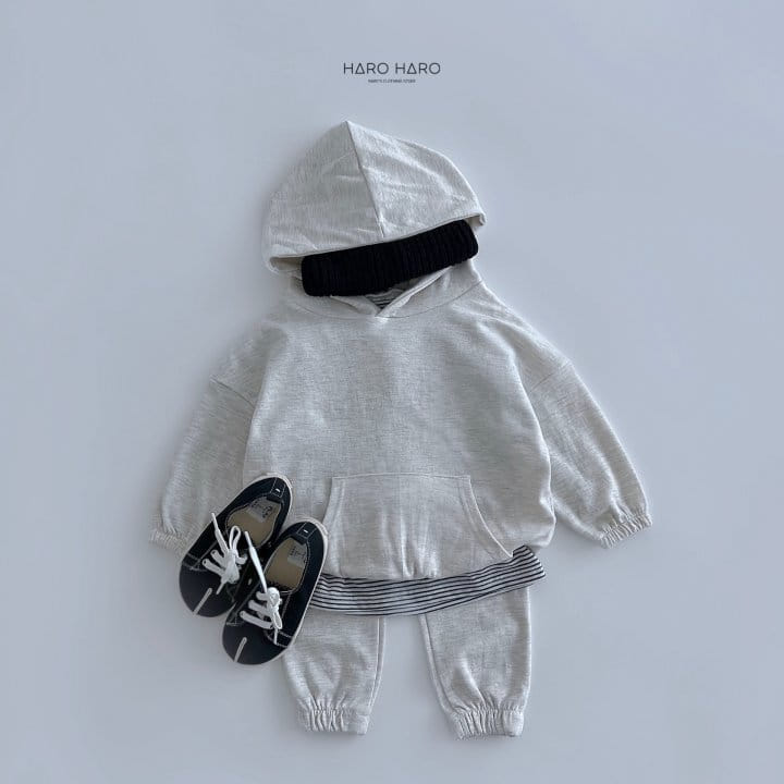 Haro Haro - Korean Children Fashion - #magicofchildhood - Everyday Hoody Tee - 7