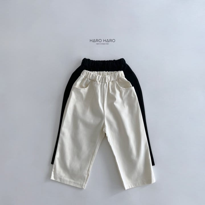 Haro Haro - Korean Children Fashion - #magicofchildhood - Basic Pants - 2