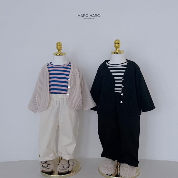 Haro Haro - Korean Children Fashion - #toddlerclothing - Cozy Knit Cardigan - 12
