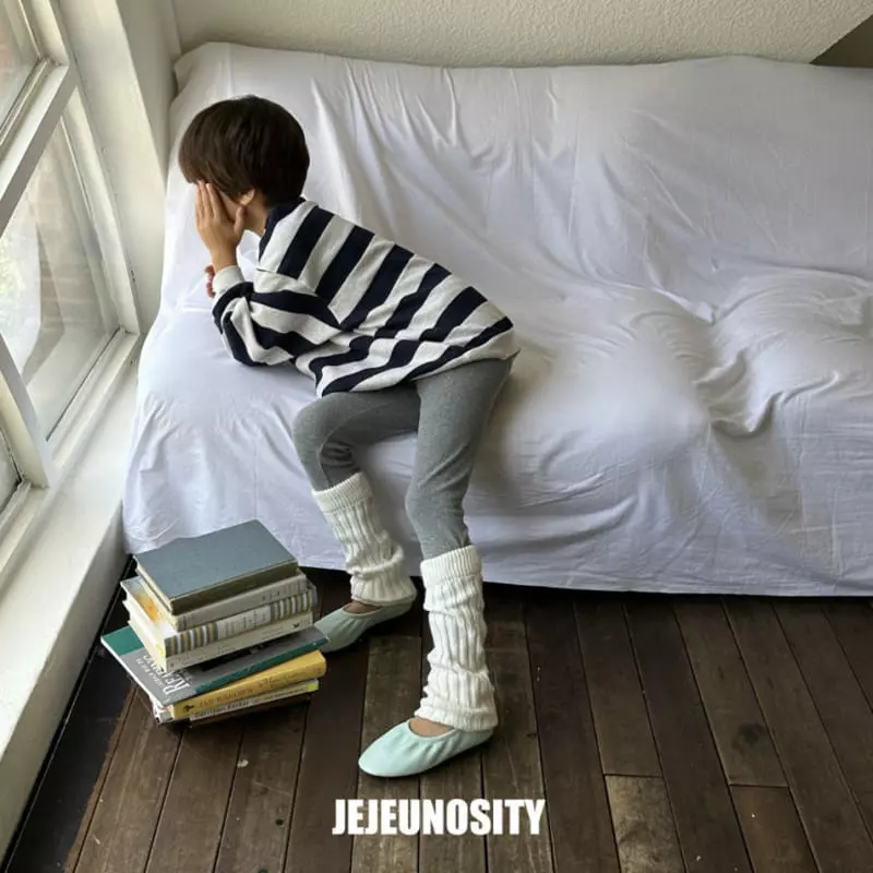 Jejeunosity - Korean Children Fashion - #childofig - E Stripes Sweatshirt - 2