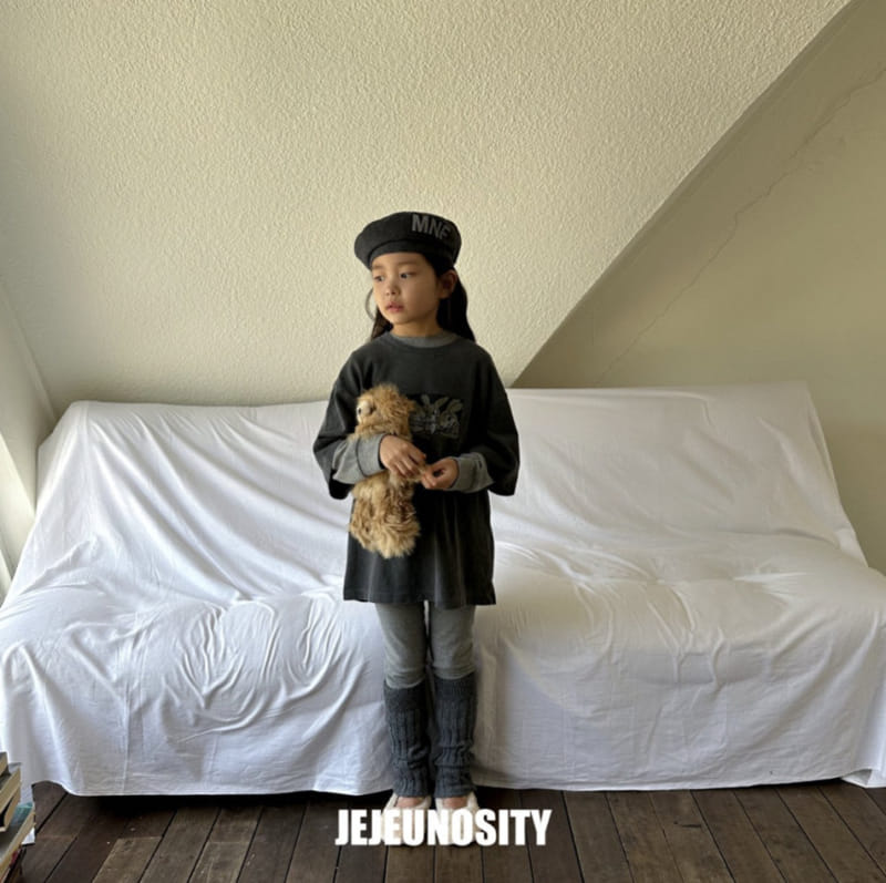 Jejeunosity - Korean Children Fashion - #fashionkids - Jeje Rabbit Tee - 5