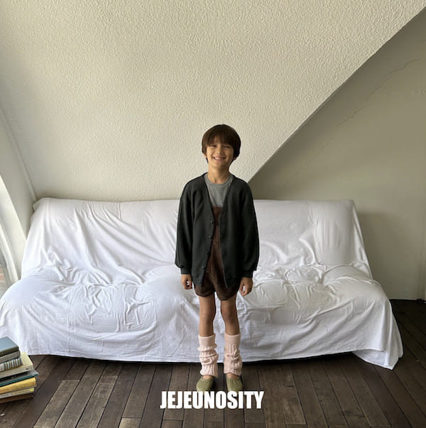 Jejeunosity - Korean Children Fashion - #kidsshorts - Rib Berry Short Overalls - 7