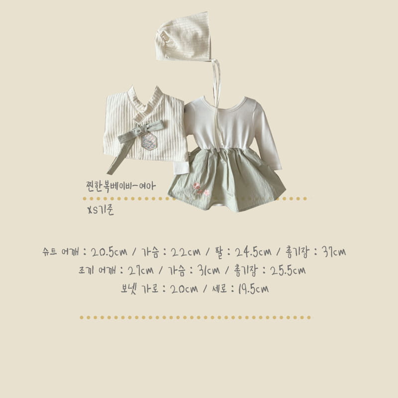 Lala - Korean Baby Fashion - #babyboutiqueclothing - Jjin Baby Hanbok Girl Set - 12