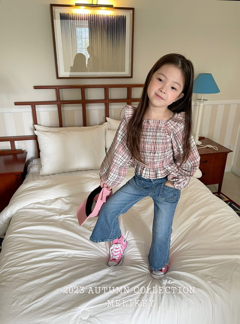 Melikey - Korean Children Fashion - #childrensboutique - Back Slit Pants - 9