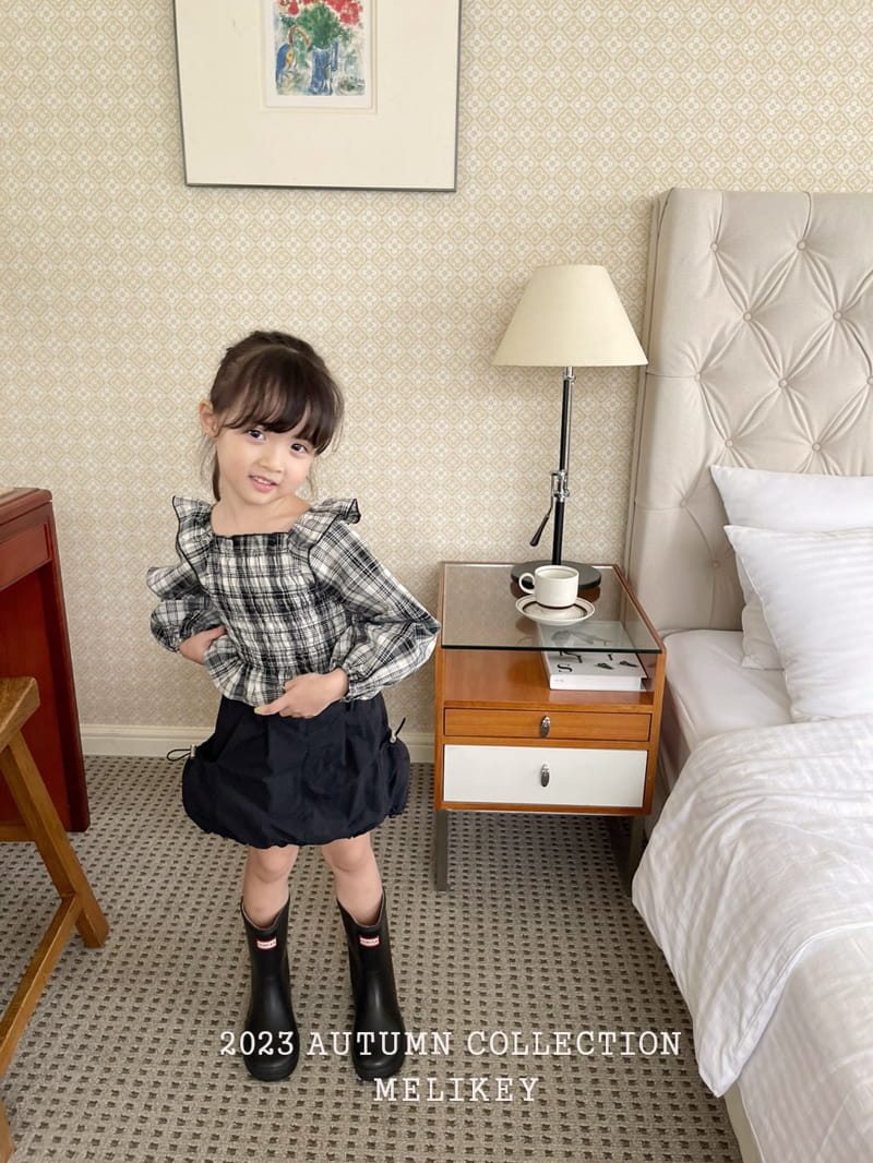 Melikey - Korean Children Fashion - #kidsshorts - Wafers Blouse - 12