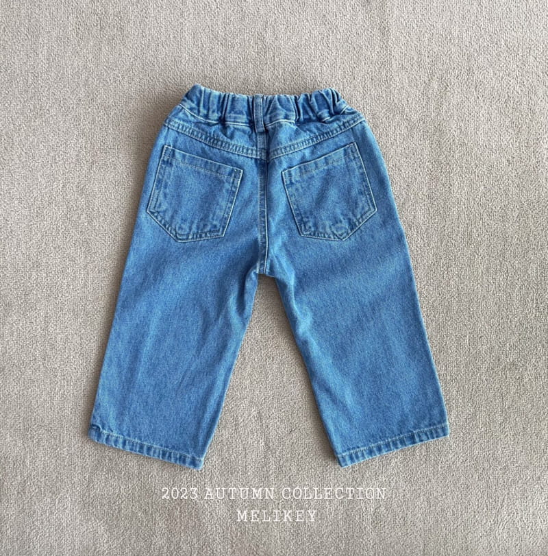 Melikey - Korean Children Fashion - #minifashionista - Heart Embroidery Pants