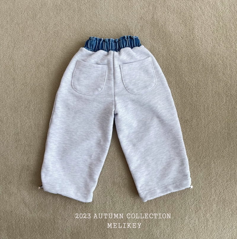 Melikey - Korean Children Fashion - #minifashionista - Denim OB Pants - 2