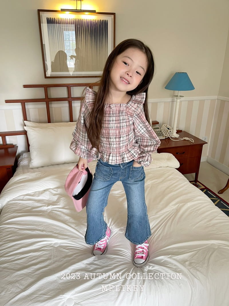 Melikey - Korean Children Fashion - #stylishchildhood - Back Slit Pants - 7