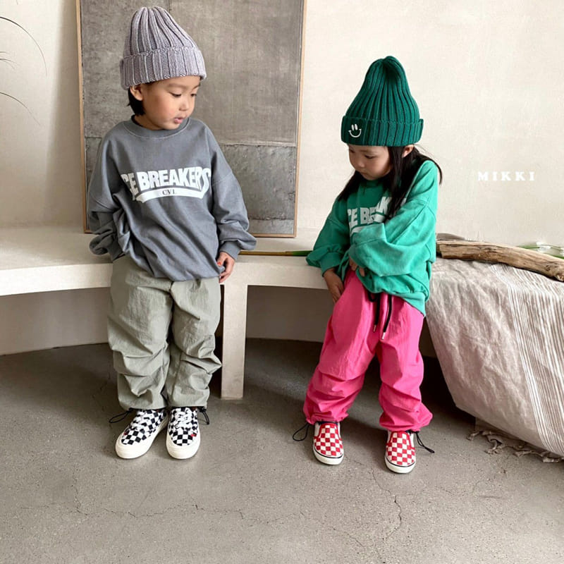 Mikki - Korean Children Fashion - #kidzfashiontrend - Ice Pigment Sweatshirt - 4