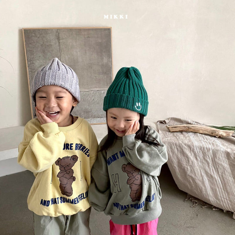 Mikki - Korean Children Fashion - #Kfashion4kids - Pout Bear Sweatshirt - 2
