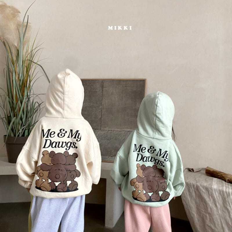 Mikki - Korean Children Fashion - #designkidswear - Butt Bear Hoody - 8