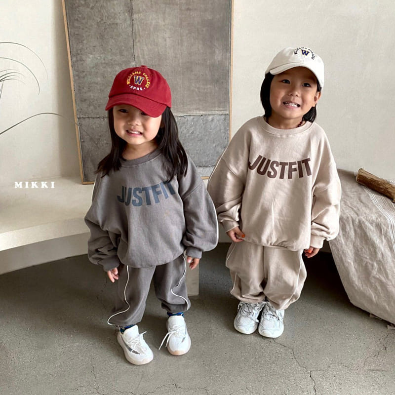 Mikki - Korean Children Fashion - #discoveringself - Just Pping Stripes Top Bottom Set - 6