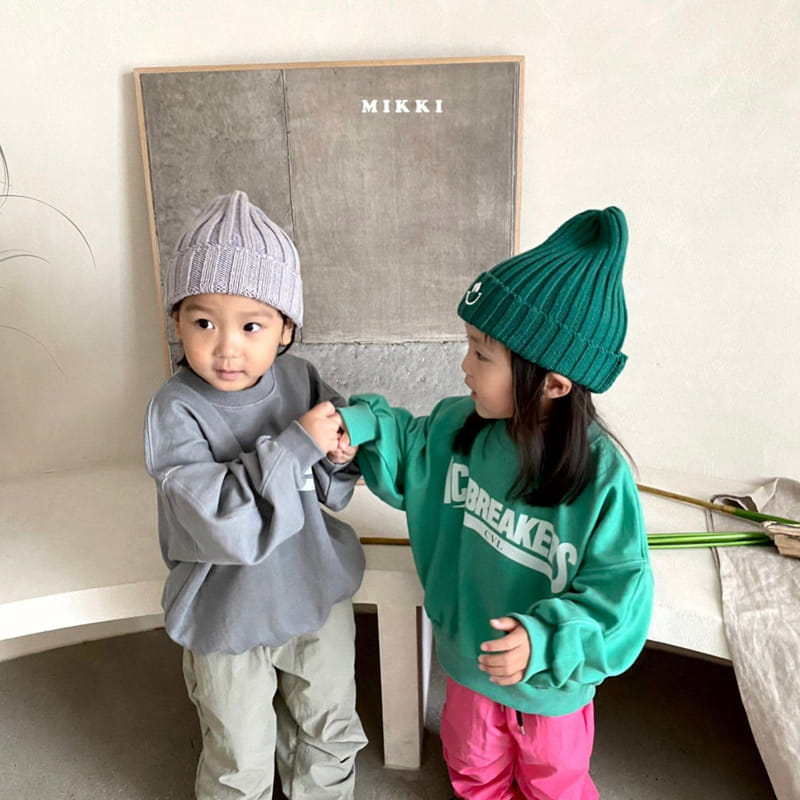 Mikki - Korean Children Fashion - #littlefashionista - Ice Pigment Sweatshirt - 5