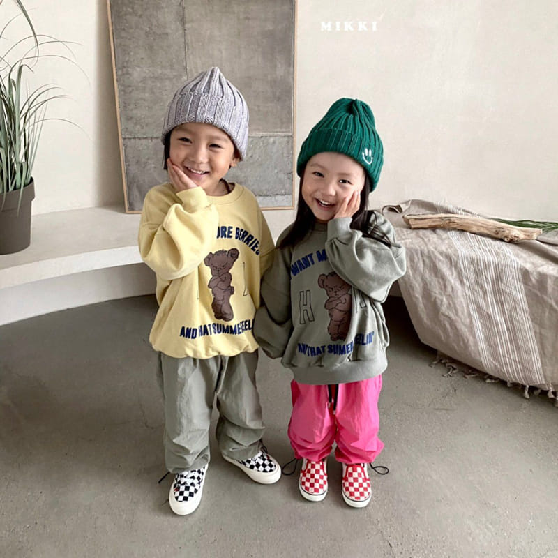 Mikki - Korean Children Fashion - #littlefashionista - Pout Bear Sweatshirt - 3