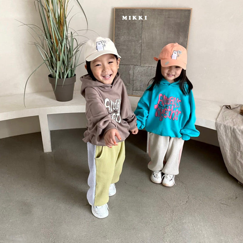 Mikki - Korean Children Fashion - #magicofchildhood - Half Half Waffle Pants - 11