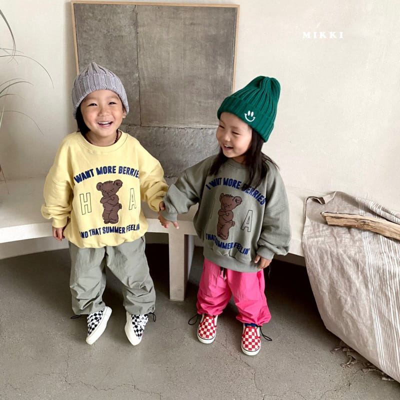 Mikki - Korean Children Fashion - #littlefashionista - Pout Bear Sweatshirt - 4