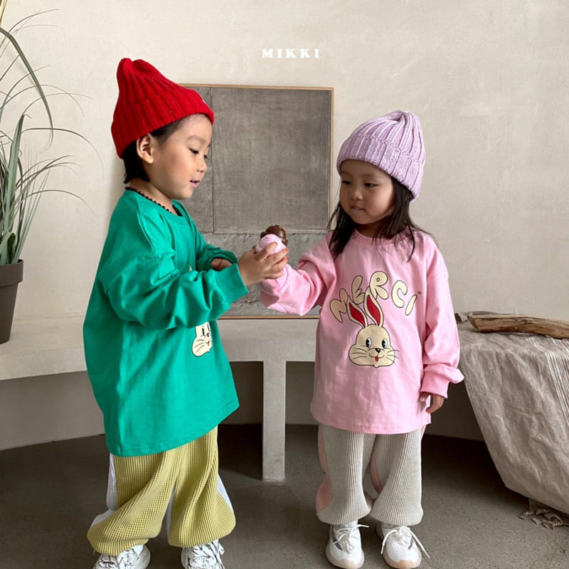Mikki - Korean Children Fashion - #magicofchildhood - Mer Rabbit Tee - 4
