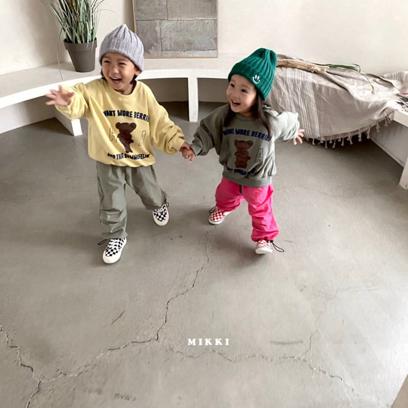 Mikki - Korean Children Fashion - #stylishchildhood - Pout Bear Sweatshirt - 9