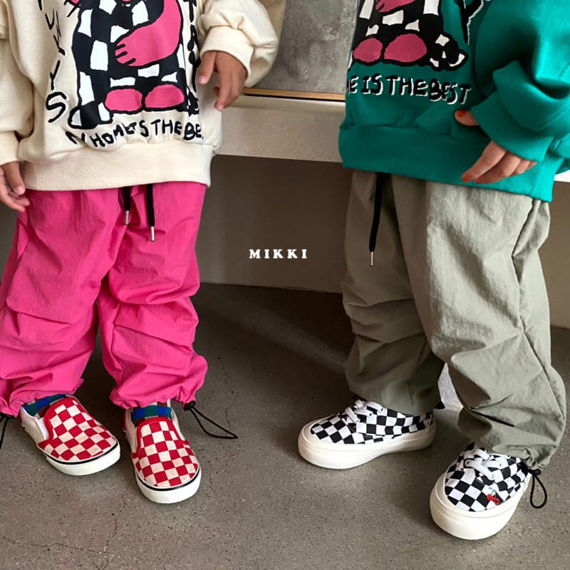 Mikki - Korean Children Fashion - #todddlerfashion - Check Rabbit Sweatshirt - 11