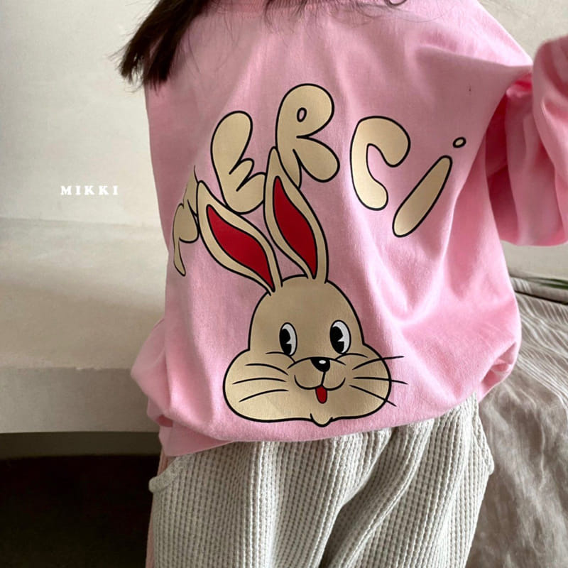 Mikki - Korean Children Fashion - #todddlerfashion - Mer Rabbit Tee - 6