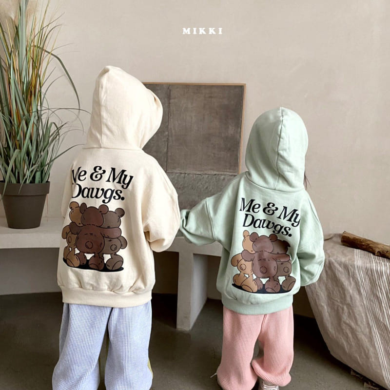 Mikki - Korean Children Fashion - #todddlerfashion - Butt Bear Hoody - 4