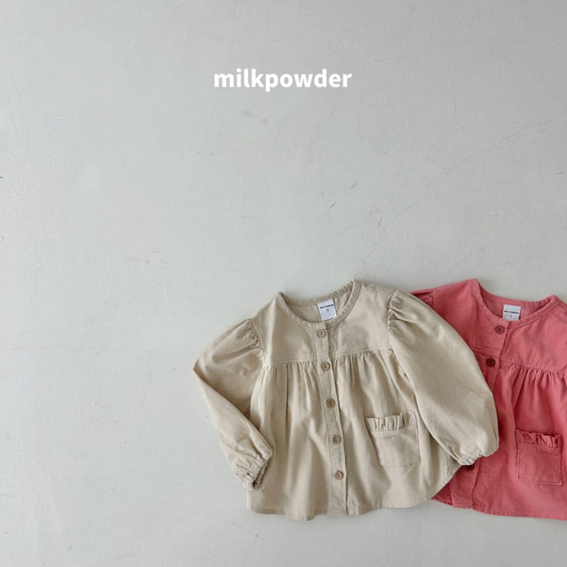 Milk Powder - Korean Children Fashion - #Kfashion4kids - Rib Blouse - 2
