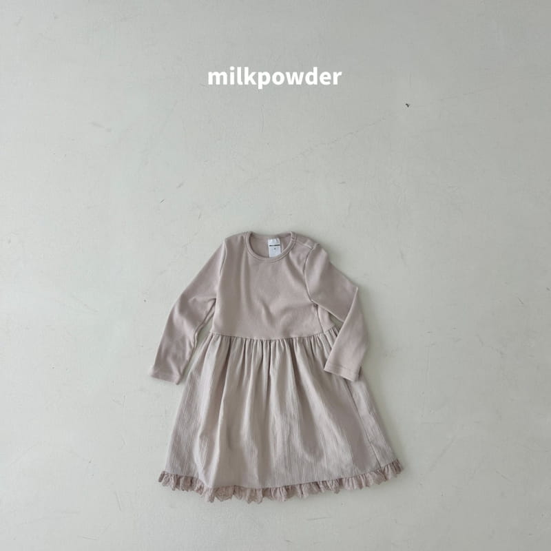 Milk Powder - Korean Children Fashion - #Kfashion4kids - Sweet One-piece