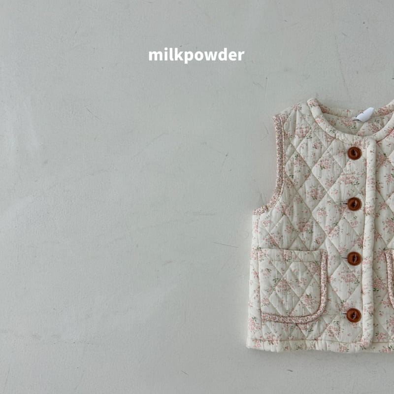 Milk Powder - Korean Children Fashion - #Kfashion4kids - Quilting Vest - 11
