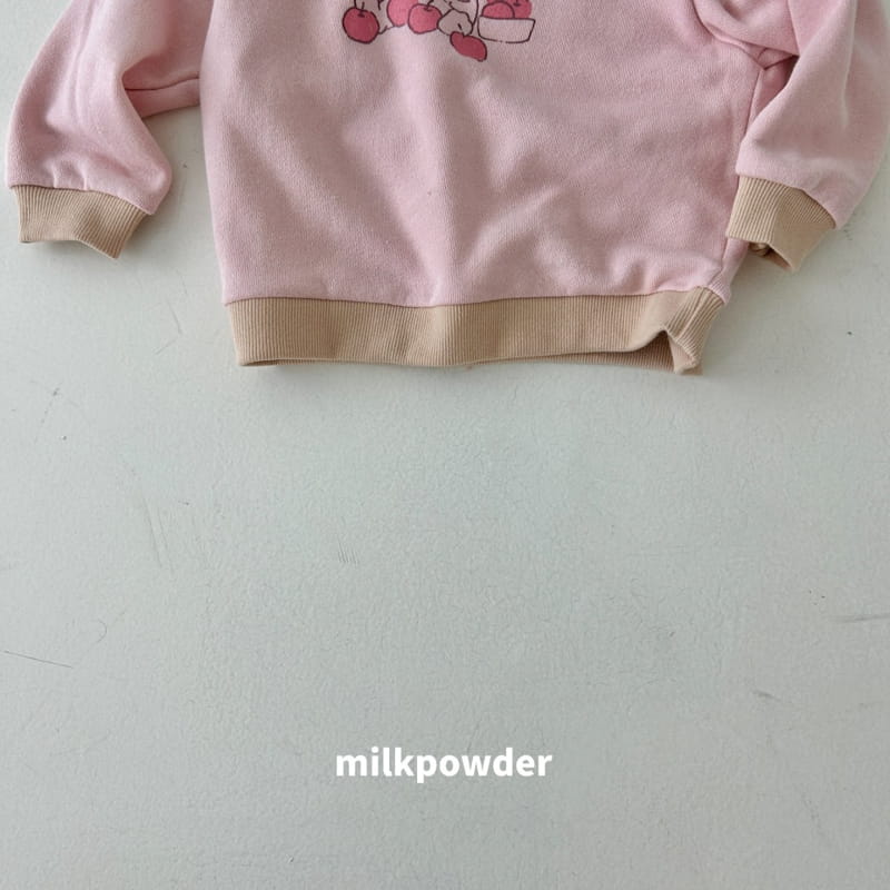 Milk Powder - Korean Children Fashion - #childofig - Apple Bear Sweatshirt - 9