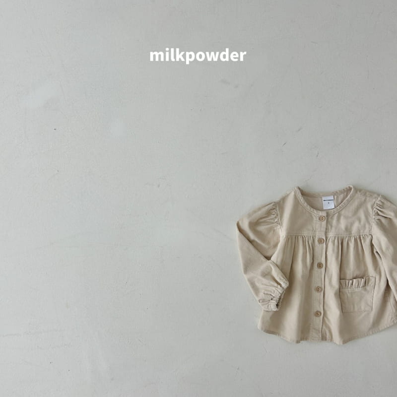 Milk Powder - Korean Children Fashion - #childofig - Rib Blouse - 7