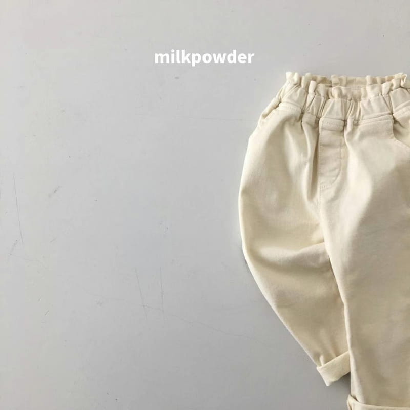 Milk Powder - Korean Children Fashion - #designkidswear - Macaroon Pants - 7