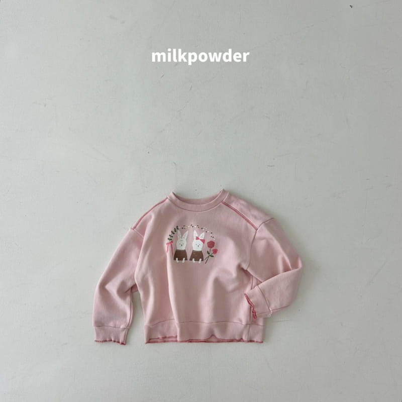 Milk Powder - Korean Children Fashion - #designkidswear - Twin Sweatshirt - 12