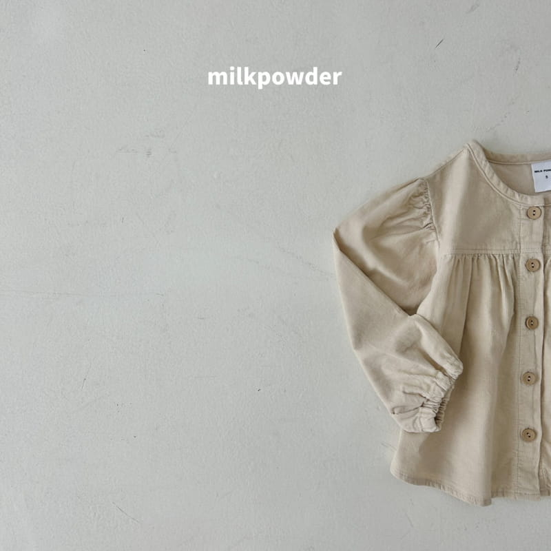 Milk Powder - Korean Children Fashion - #designkidswear - Rib Blouse - 10