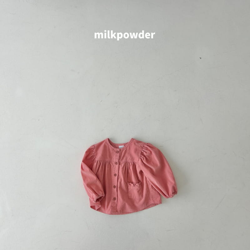 Milk Powder - Korean Children Fashion - #discoveringself - Rib Blouse - 11