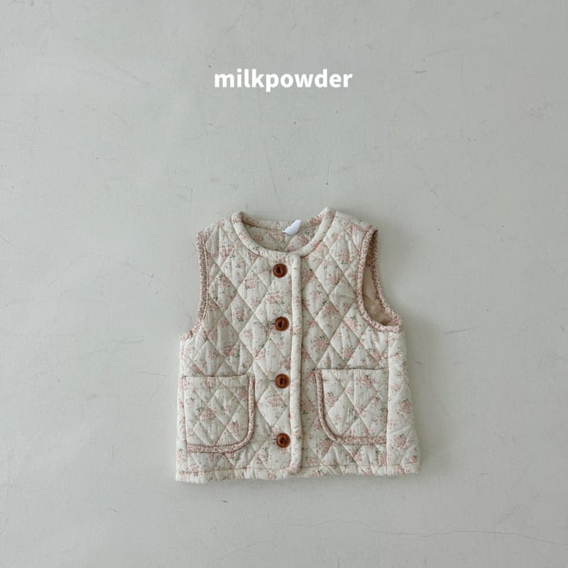 Milk Powder - Korean Children Fashion - #fashionkids - Quilting Vest - 7