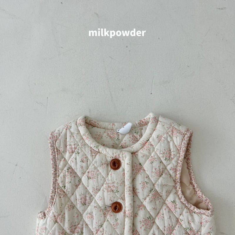 Milk Powder - Korean Children Fashion - #kidsstore - Quilting Vest - 9