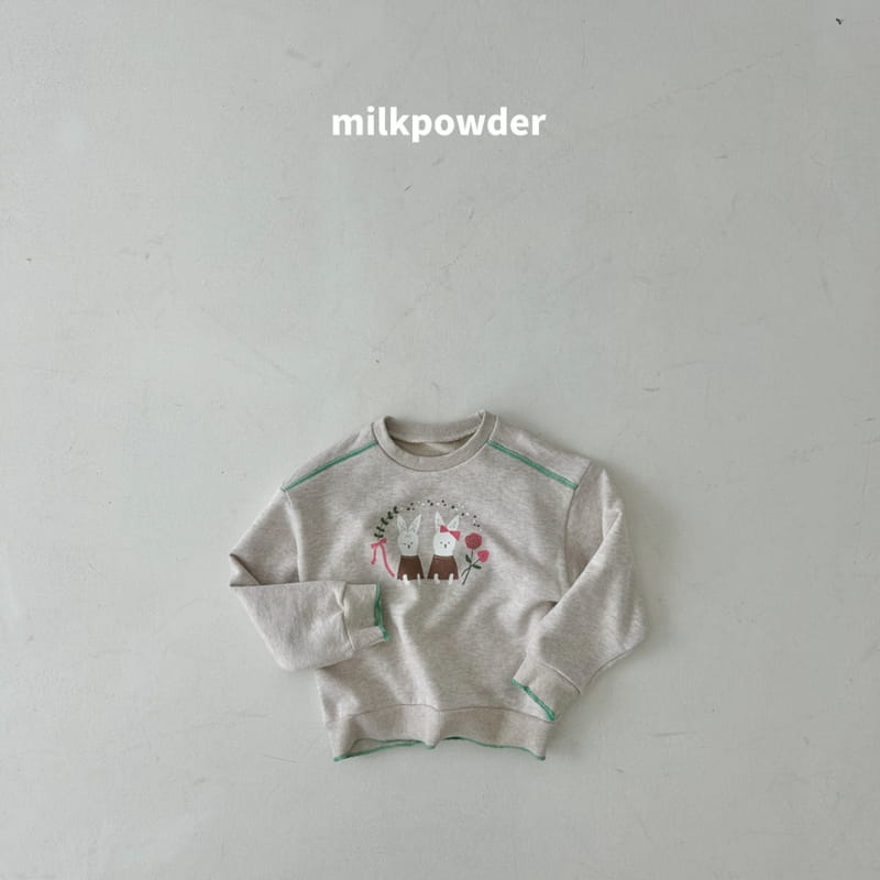 Milk Powder - Korean Children Fashion - #magicofchildhood - Twin Sweatshirt - 6
