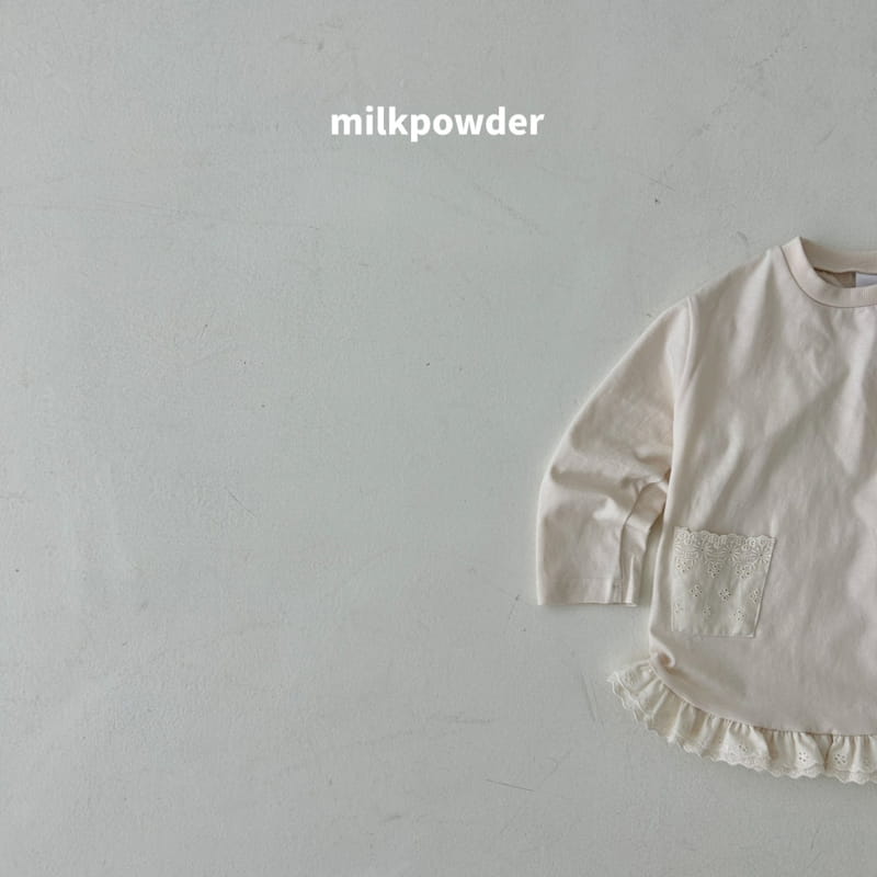 Milk Powder - Korean Children Fashion - #prettylittlegirls - Marie Long Tee - 10