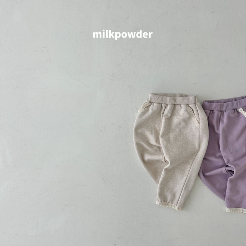 Milk Powder - Korean Children Fashion - #stylishchildhood - Grape Pants - 2