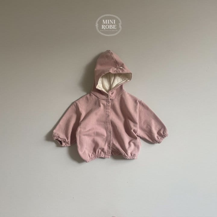 Mini Robe - Korean Baby Fashion - #babyboutique - Coloe Hoody Zip-up
