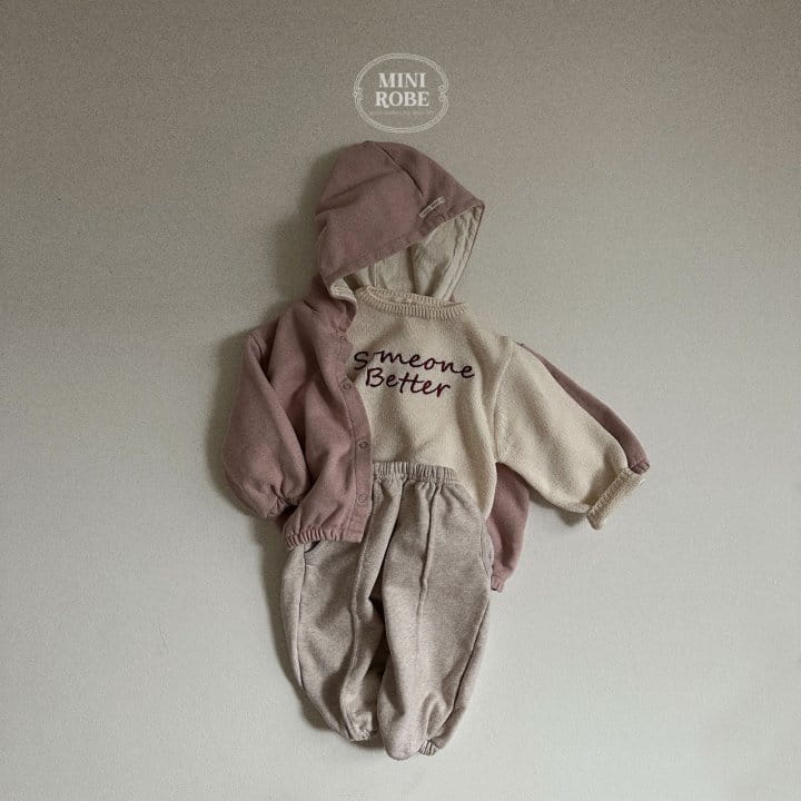 Mini Robe - Korean Baby Fashion - #babyboutique - Some One Round Knit Tee - 12