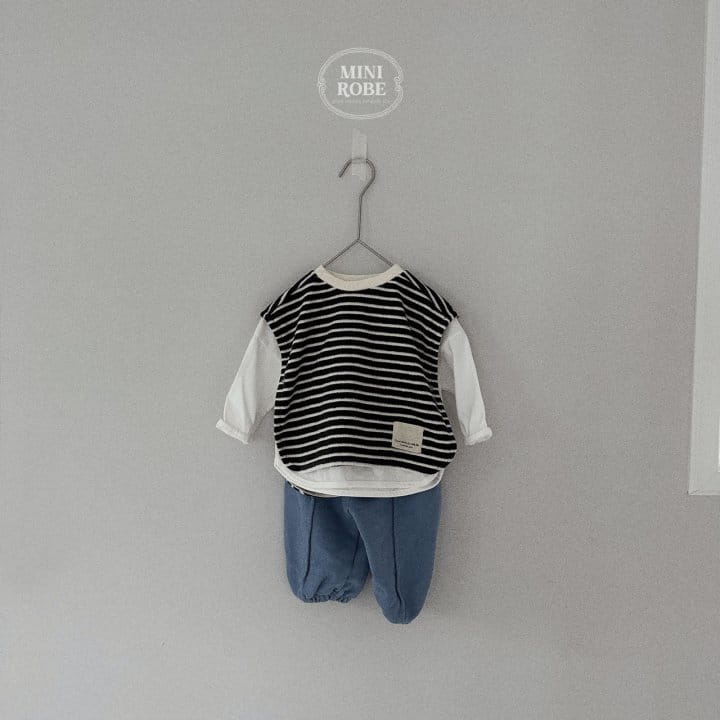 Mini Robe - Korean Baby Fashion - #babyboutique - Terry Vest - 8