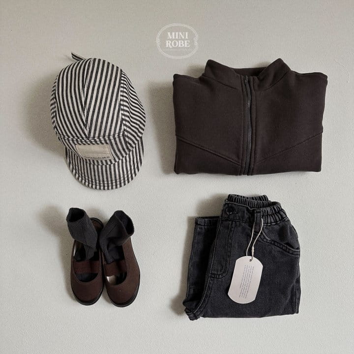 Mini Robe - Korean Baby Fashion - #babyboutique - V Zip-up - 12