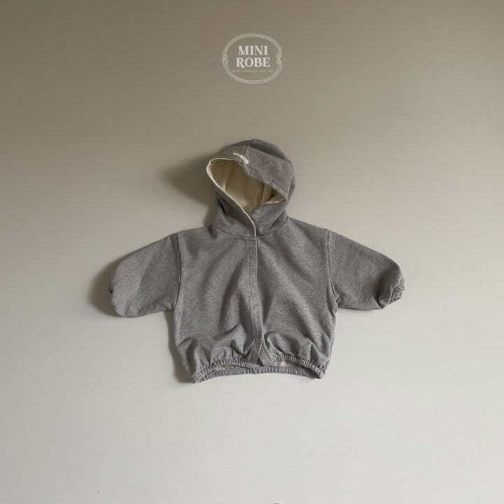 Mini Robe - Korean Baby Fashion - #babyboutiqueclothing - Coloe Hoody Zip-up - 2