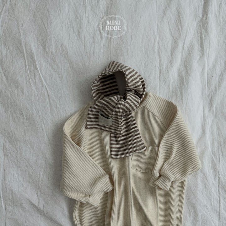Mini Robe - Korean Baby Fashion - #babyclothing - Acodian Muffler - 7