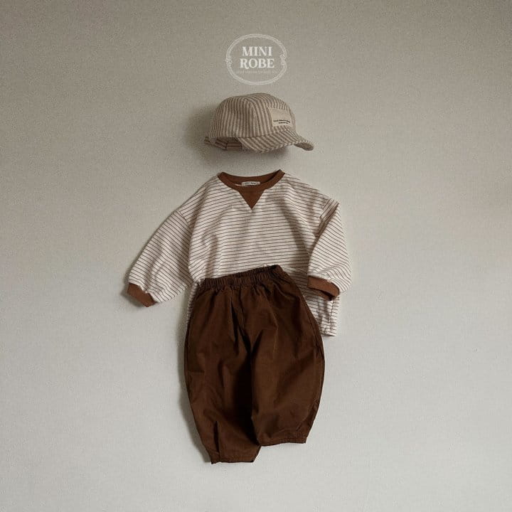 Mini Robe - Korean Baby Fashion - #babyclothing - Triangle Tee - 11