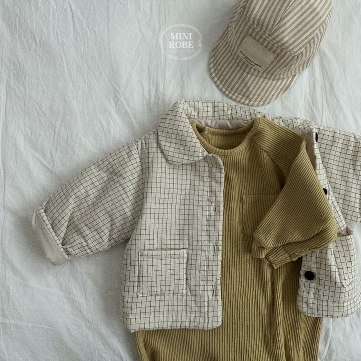 Mini Robe - Korean Baby Fashion - #babyfashion - Column Stripes Cap - 9