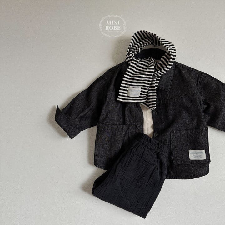 Mini Robe - Korean Baby Fashion - #babyfashion - Acodian Muffler - 8